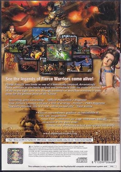 Dynasty Warriors 2 - PS2 (Genbrug)